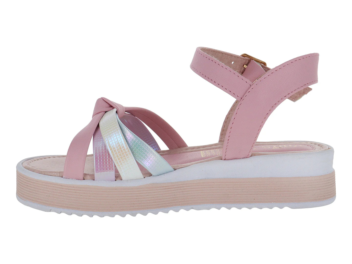 Sandalias Viris Rosa Pétalo para Niña