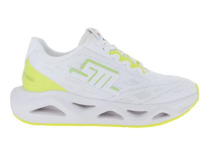Tenis Steve Madden Hurdle Blanco con Lima para Mujer