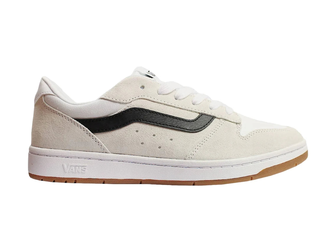 Tenis Vans Ryland LS Blanco y Negro para Hombre