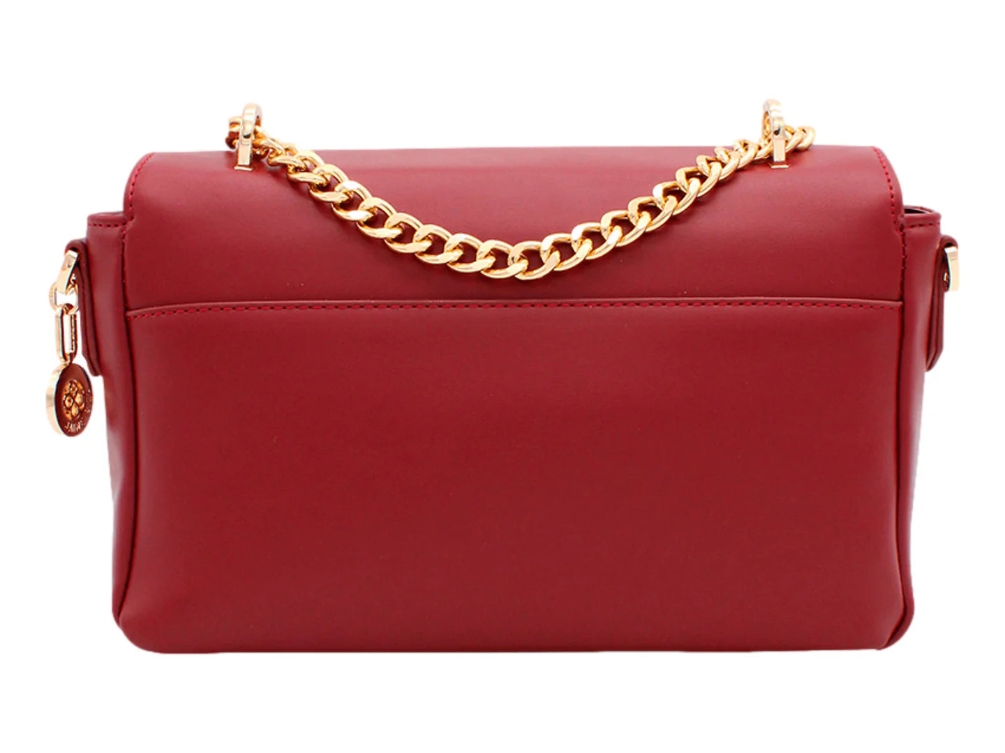 Bolsa de Hombro Jaime Ibiza Rojo para Mujer