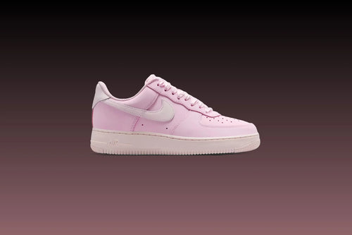 Womens Air Force 1 Retro Premium Ribbon Lace Pink Foam Pearl Pink