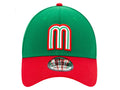 Gorra New Era México Verde y Rojo para Hombre