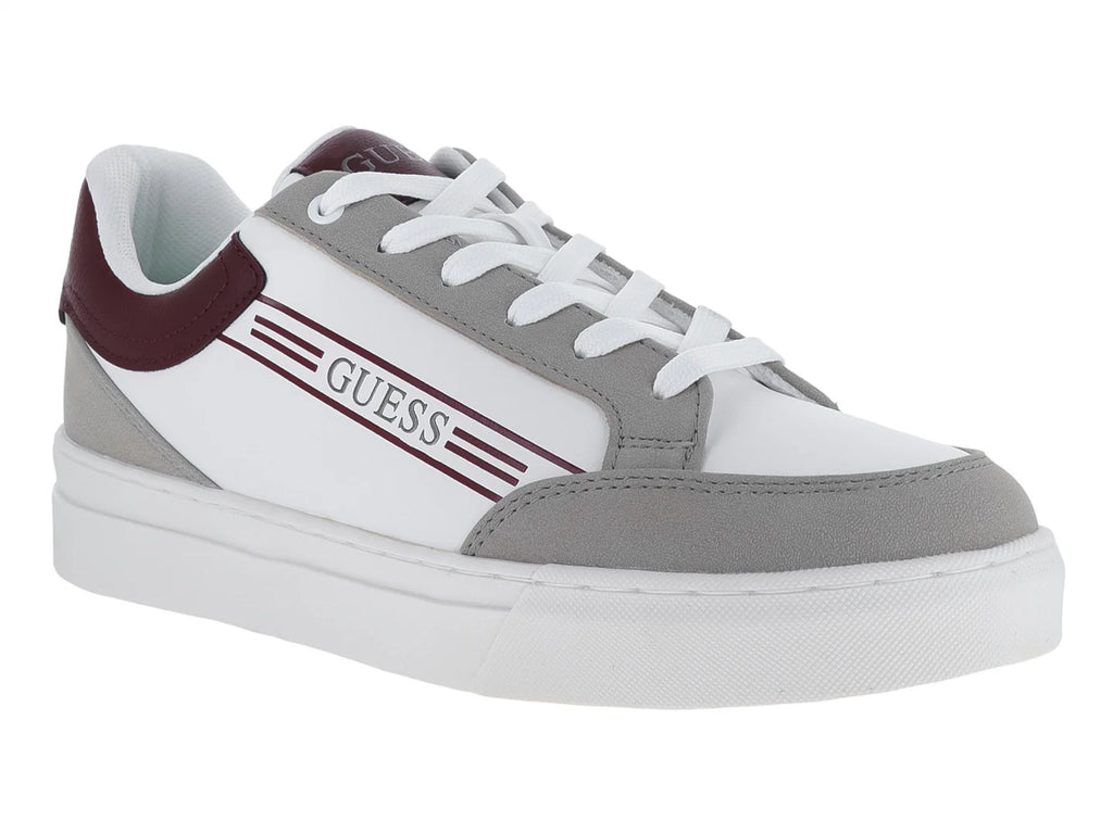 Tenis Guess Casual Blanco y Gris para Hombre