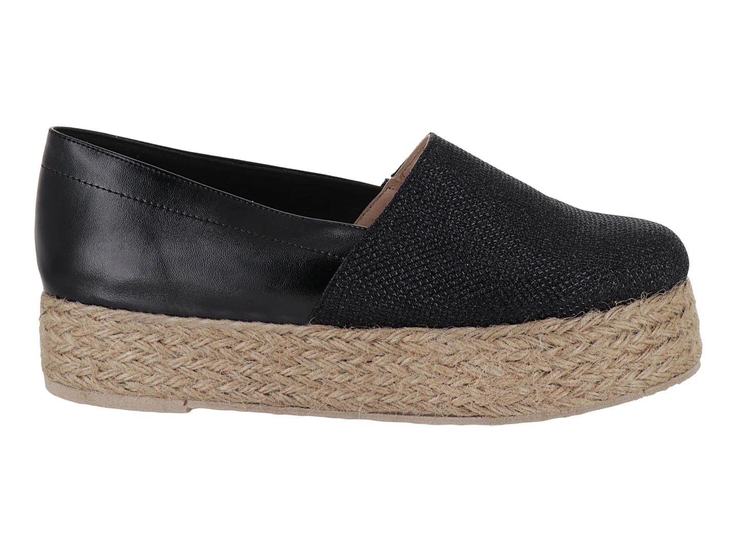 Sandalias Plataforma Luna Rosa Negro para Mujer