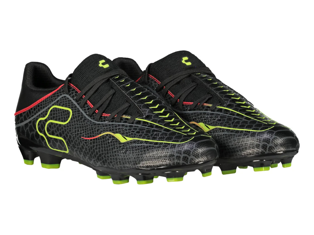 Tenis Charly Soccer Negro con Limón para Hombre