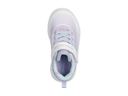 Tenis Skechers Microspec Advance Blanco para Niña
