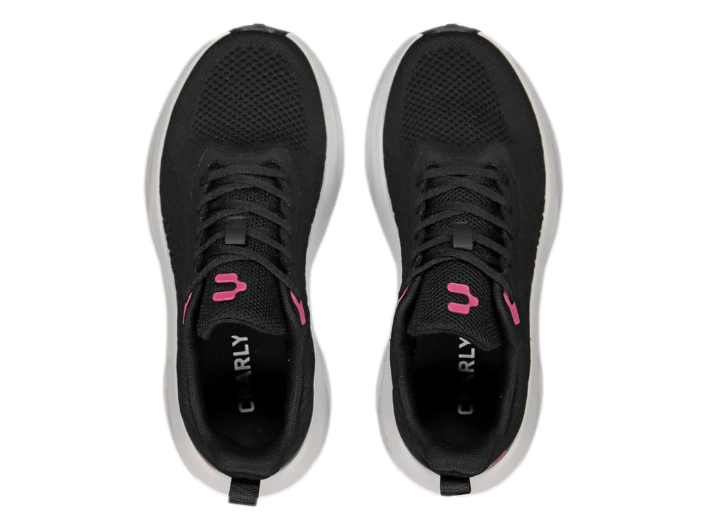 Tenis Charly Road Casual Negro para Mujer