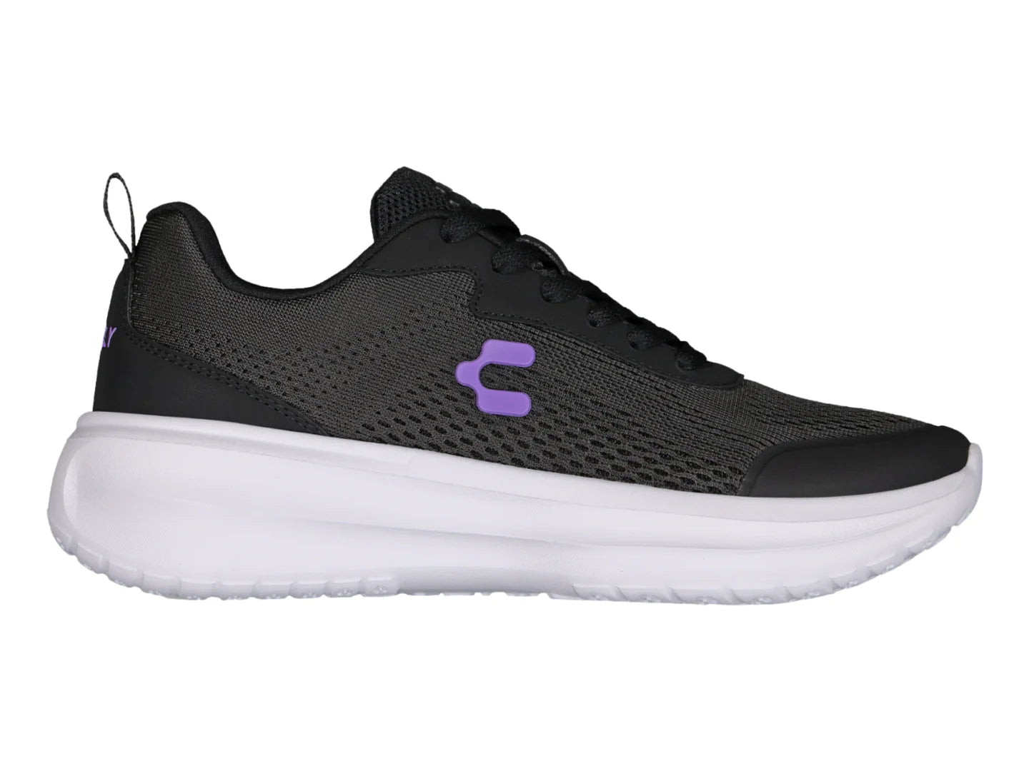 Tenis Charly Road Casual Negro para Mujer