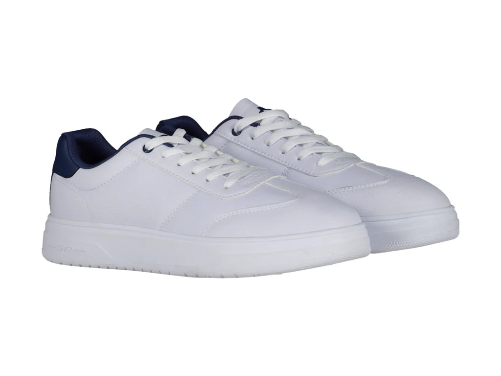 Tenis Charly Blanco y Azul Marino para Hombre
