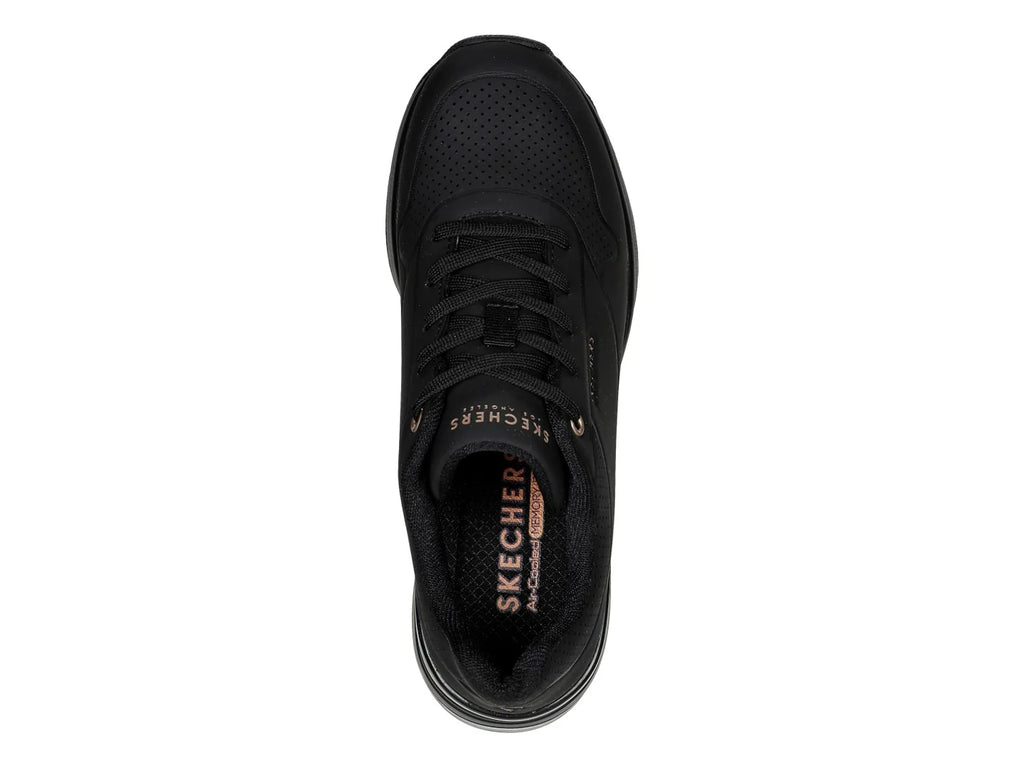 Tenis Skechers Million Air One Negros para Mujer
