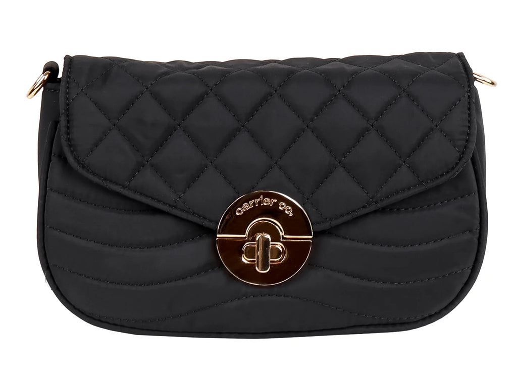 Bolsa de Hombro Carrier Roze Negro para Mujer