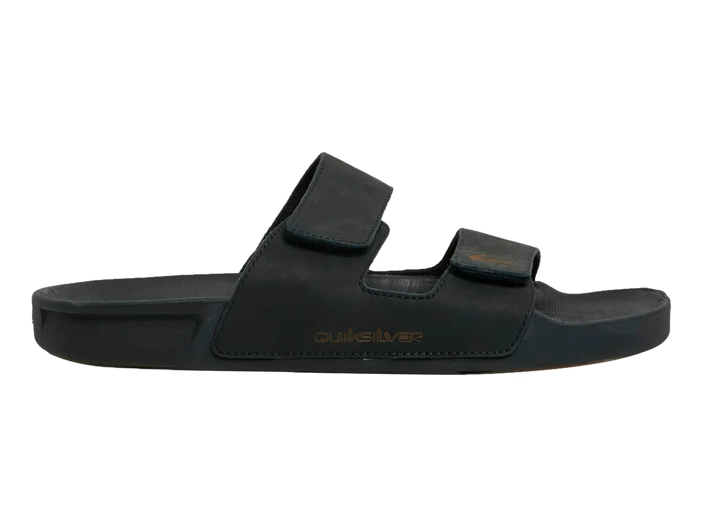 Sandalias Quiksilver Rivi Leather Negro para Hombre