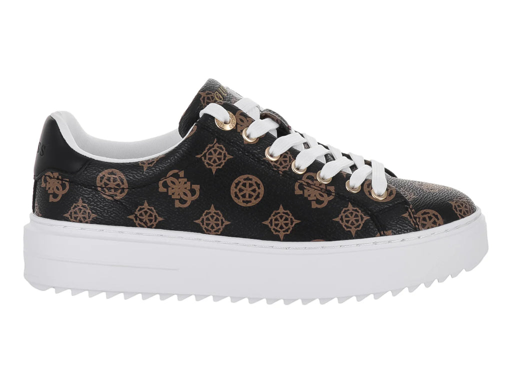 Tenis GUESS Marrón y Negro para Mujer