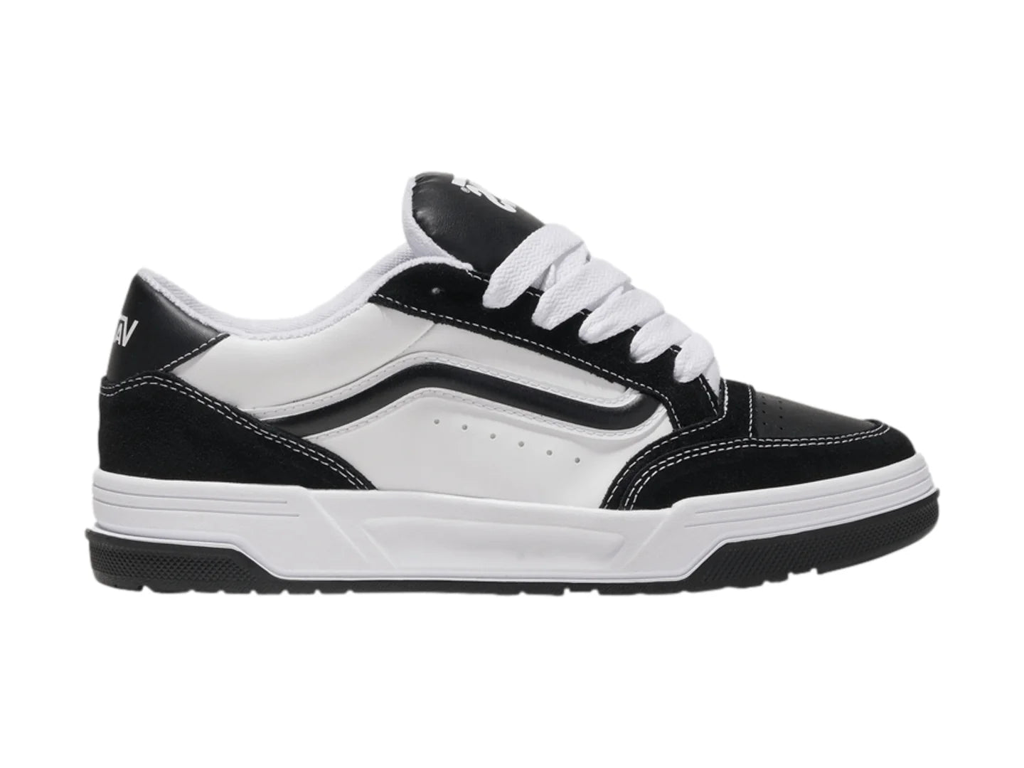 Tenis Vans Hylane Negro y Blanco para Hombre