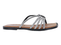 Sandalias Luna Rosa Plata para Mujer