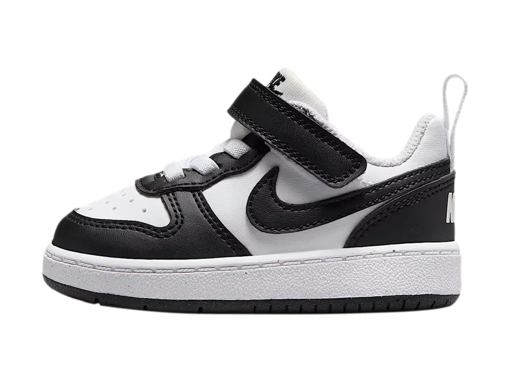 Tenis Nike Court Borough Low Recraft Blanco y Negro para Niño