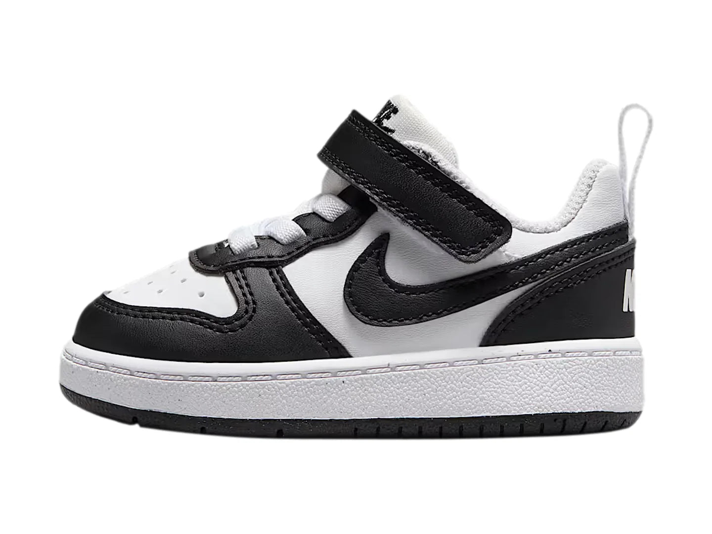 Tenis Nike Court Borough Low Recraft Blanco y Negro para Niño