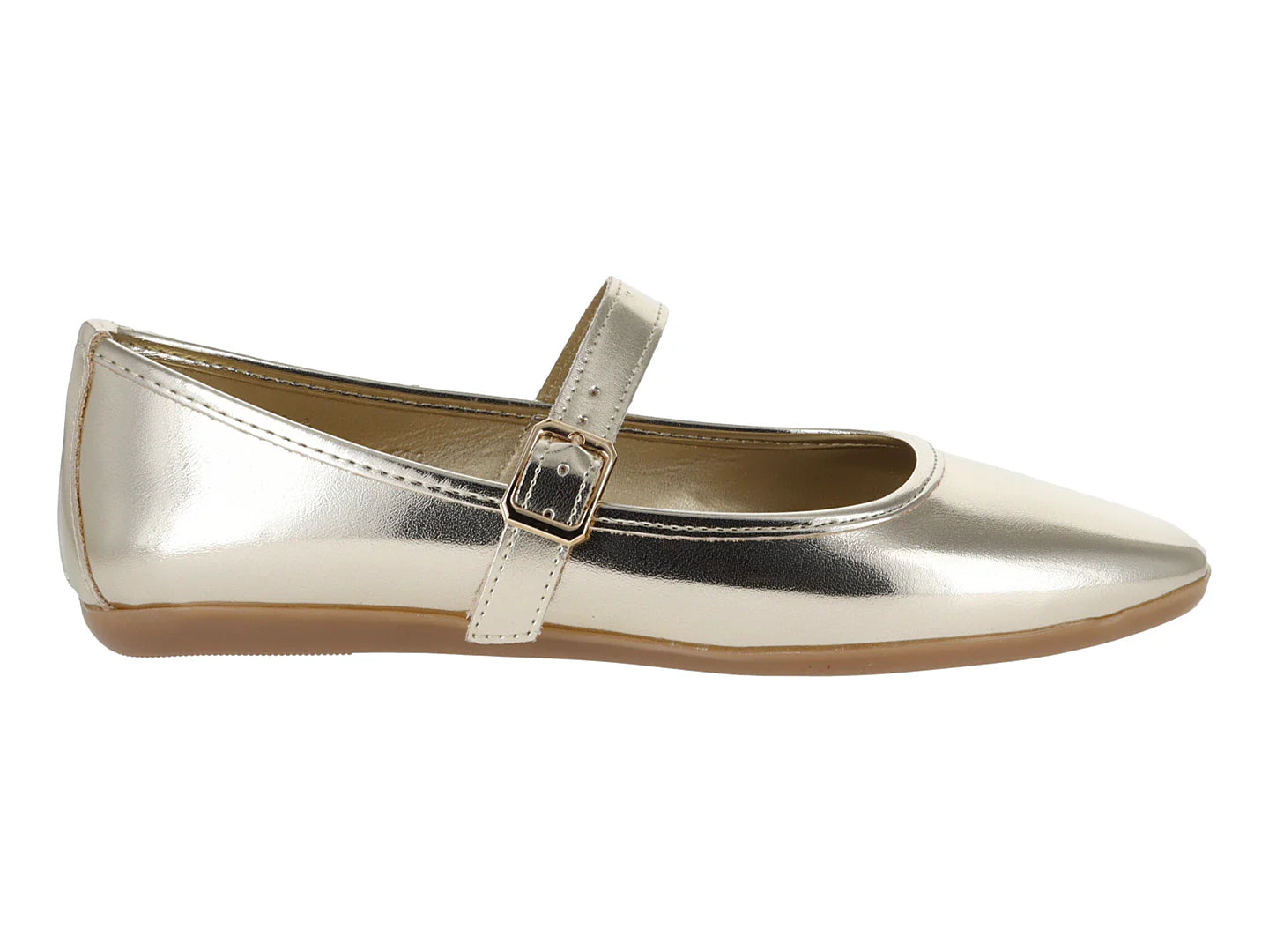 Zapatos Ballerinas Luna Rosa Oro Inglés para Mujer