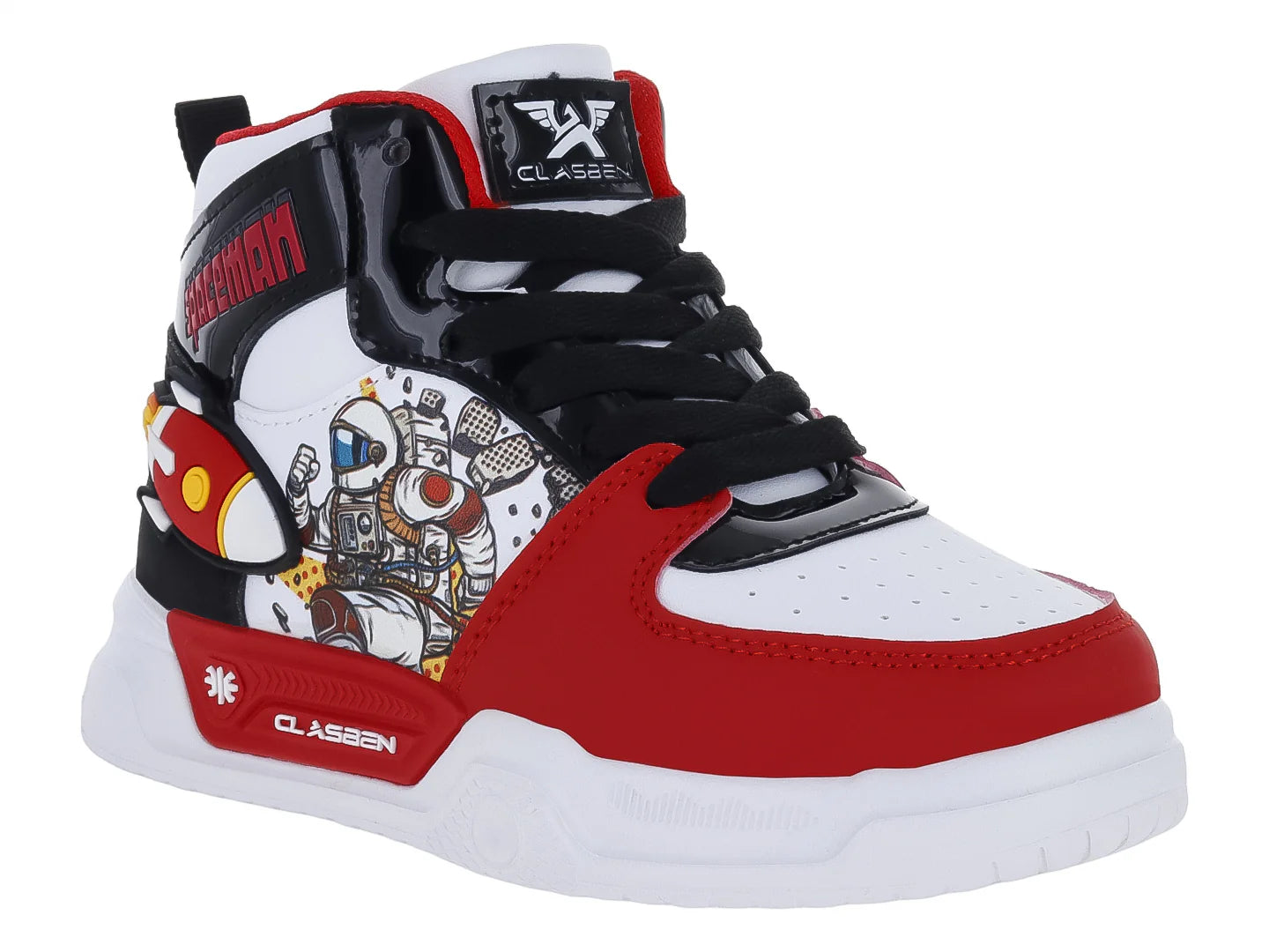 Tenis Clasben Space Rojo para Niño