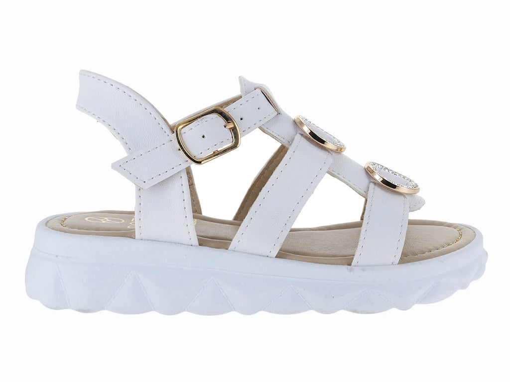 Sandalias ROZE Blancas para Niña