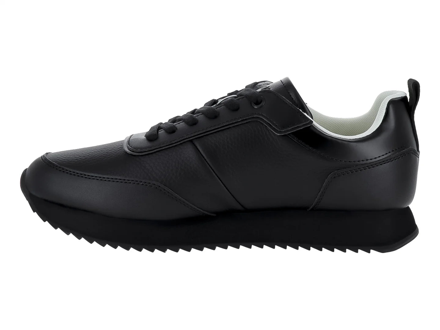 Tenis Calvin Klein Triple Black de Cuero para Hombre