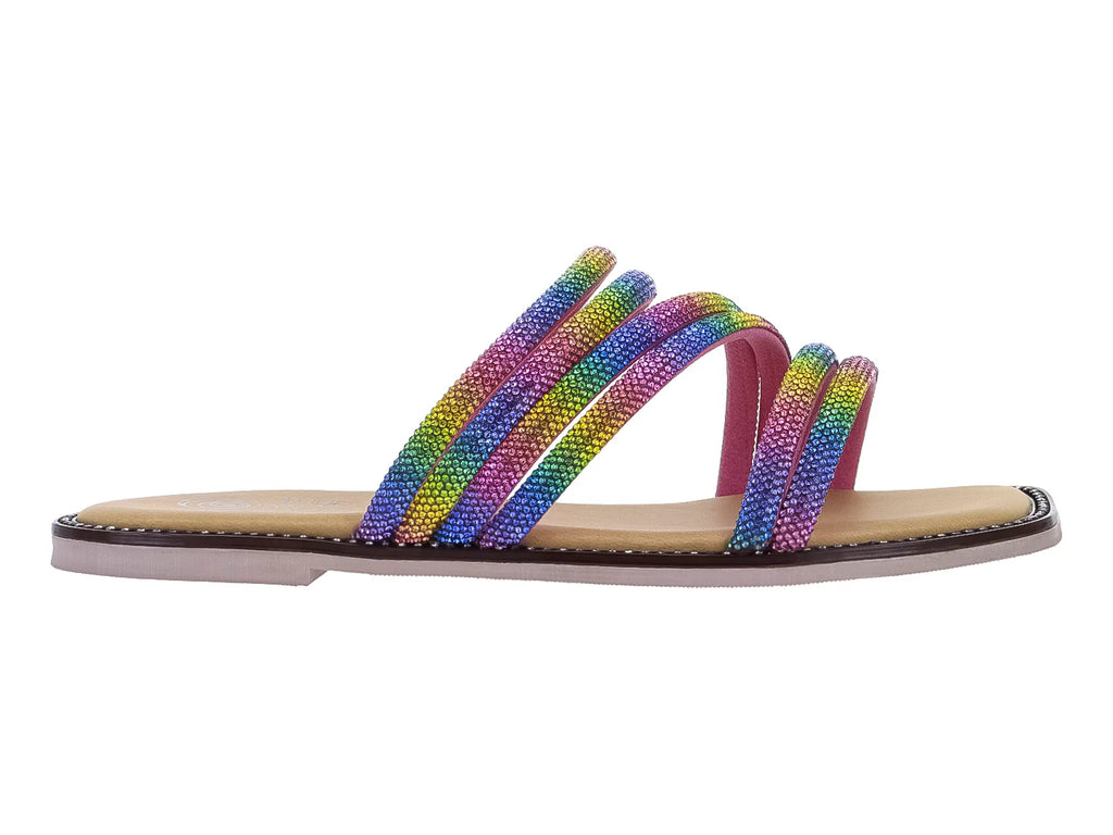 Sandalias Luna Rosa Multicolor para Mujer