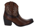Botines In Moda Piel Harlem Coñac para Mujer